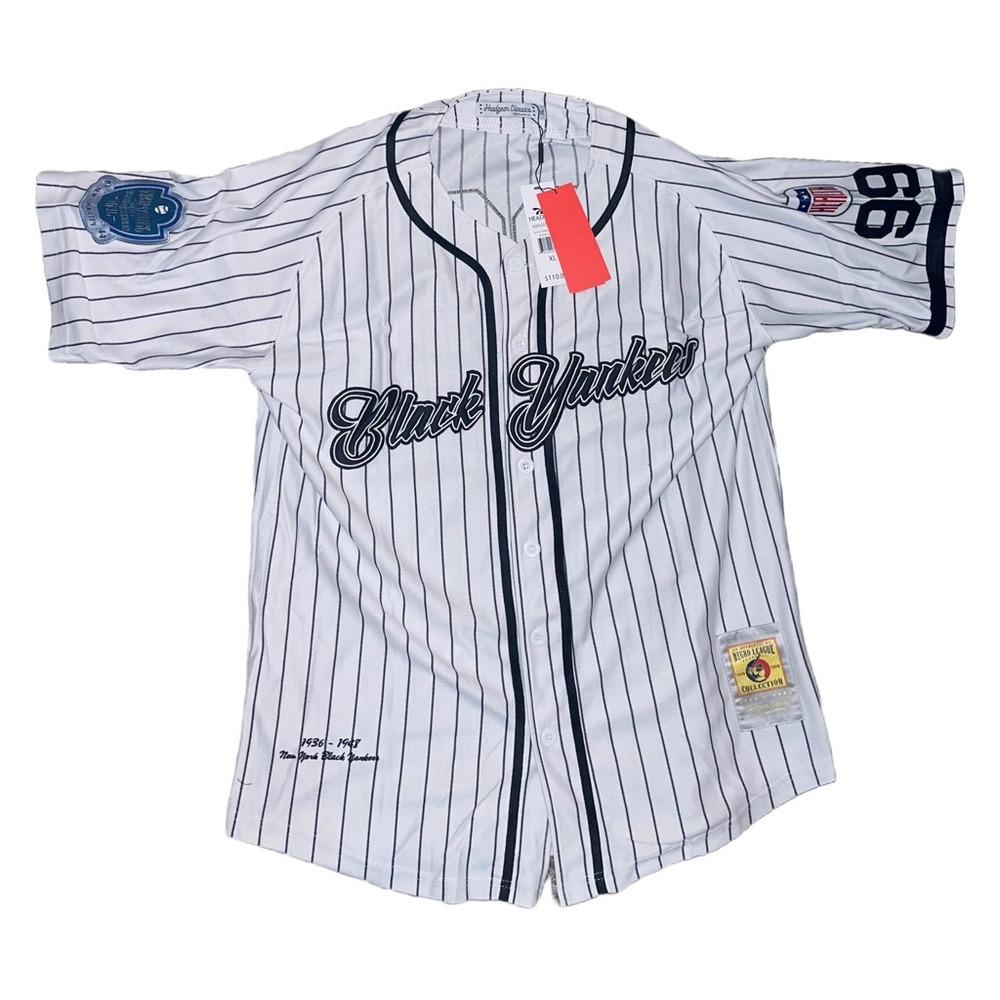 Headgear Classic .Black yankees baseball jersey